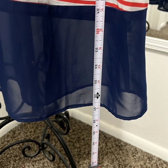 Charming Charlie Multicolor Striped Sleeveless Dress - Picture 3 of 6